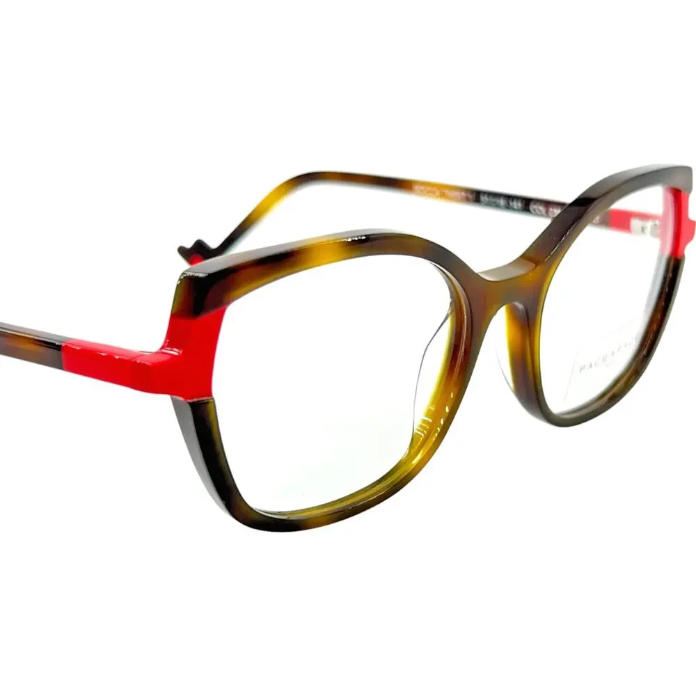 Face A Face Bocca Tweet 1 Womens Plastic Eyeglass Frame 238 Havana 51-18 Italy
